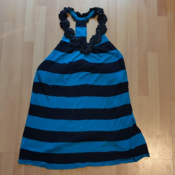 Inc International Concepts Striped Sleeveless Top - Picture 2 of 5